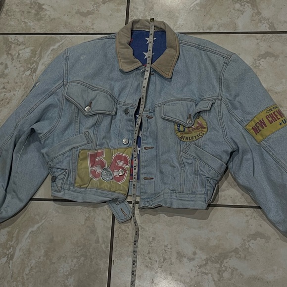 90’s Vintage Chewan USA Athletics Denim Jacket - Picture 3 of 14